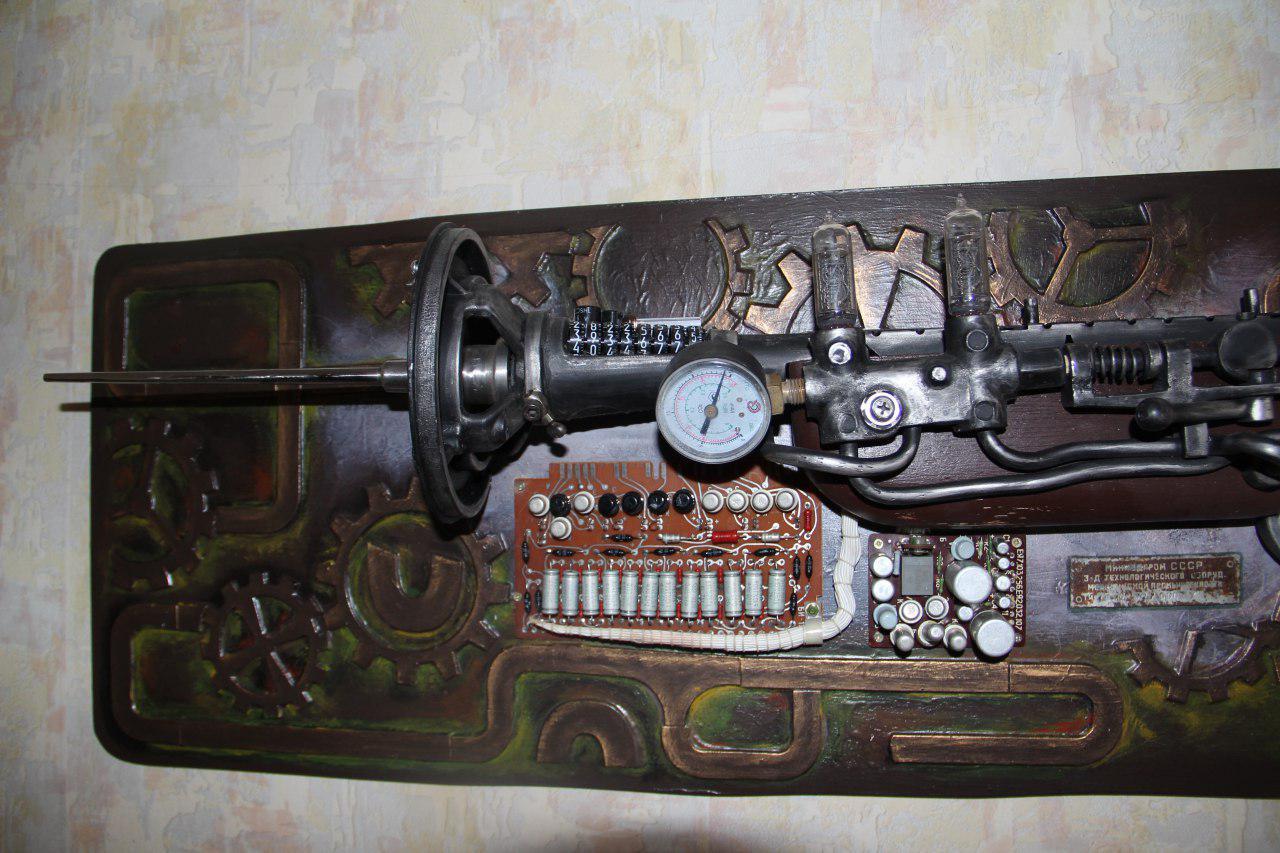 Spimpunk shotgun - My, Steampunk, With your own hands, beauty, Weapon, Longpost