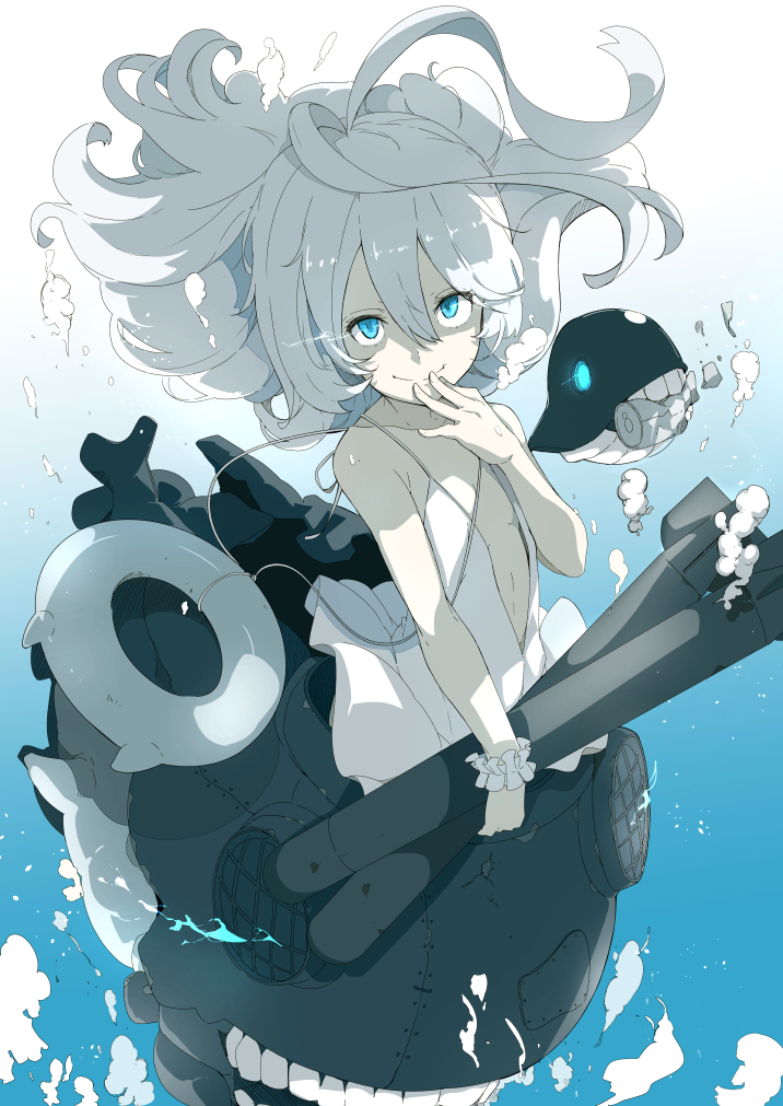 New Submarine Princess - Kantai collection, , Northern Ocean hime, Anime, Anime art, Abyssal, Longpost