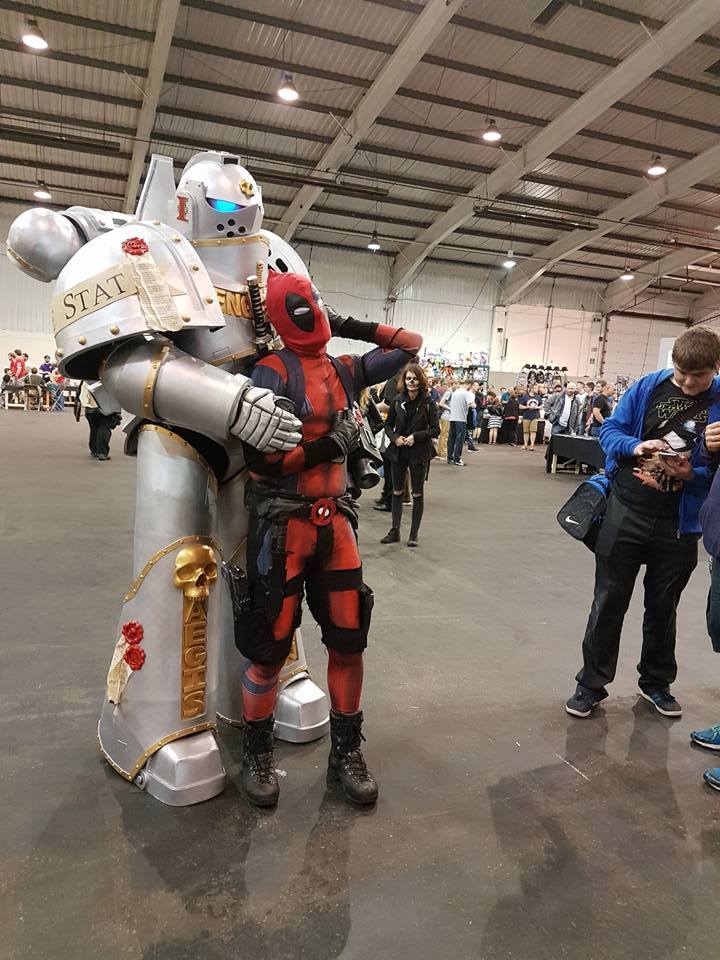 The Adventures of the Gray Knight - Warhammer 40k, Cosplay, Benedict Cumberbatch, Deadpool, Star Wars, Gray knights, Longpost