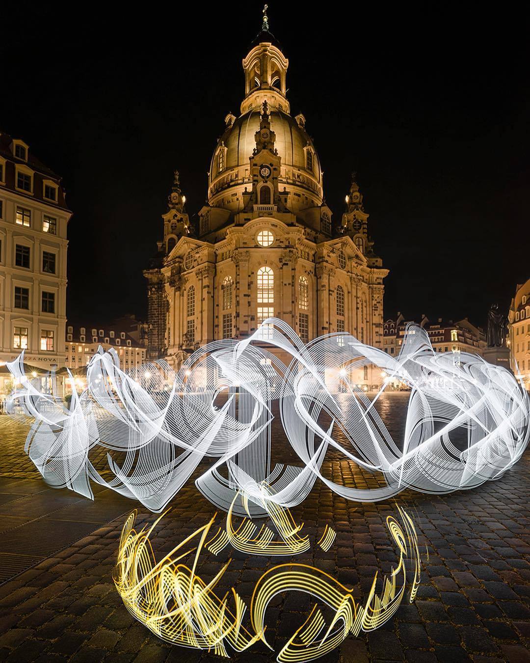 calligraphic light graphics - The photo, Calligraphy, Light graphics, Street art, Longpost, 