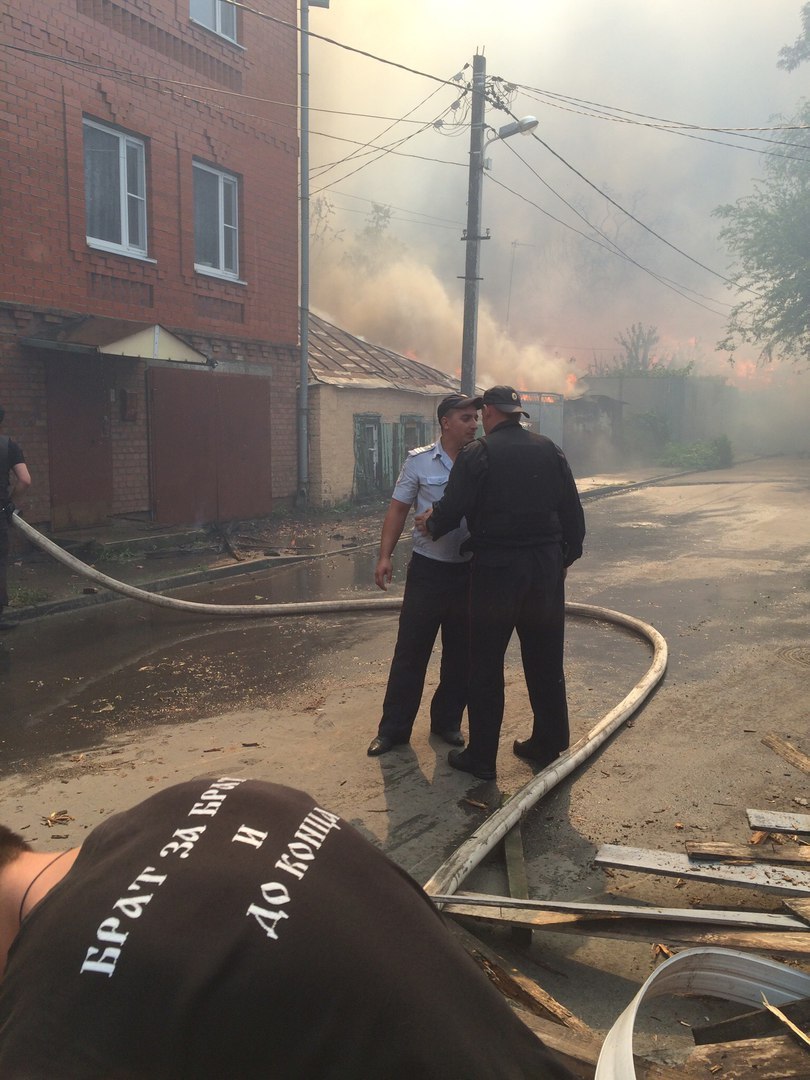 Fires in Rostov - Rostov-on-Don, Fire, Football fans, Longpost