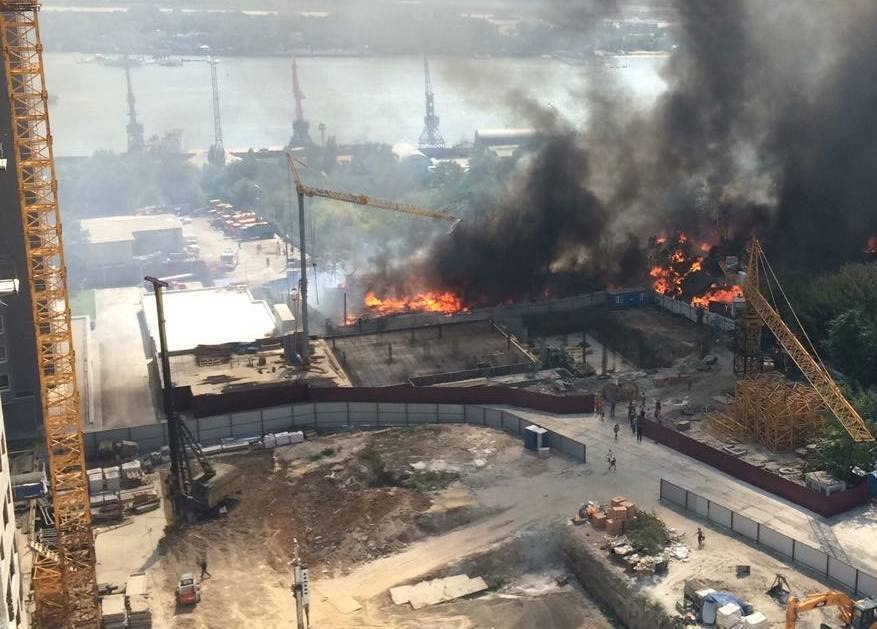 Fires in Rostov - Rostov-on-Don, Fire, Football fans, Longpost