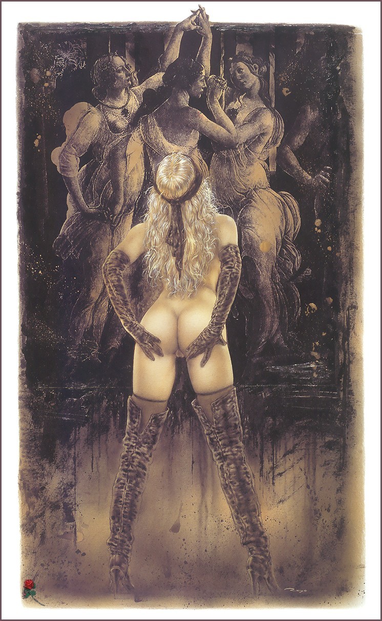 Fantastic Worlds Luis Royo - NSFW, Luis royo, , Artist, Illustrator, Longpost