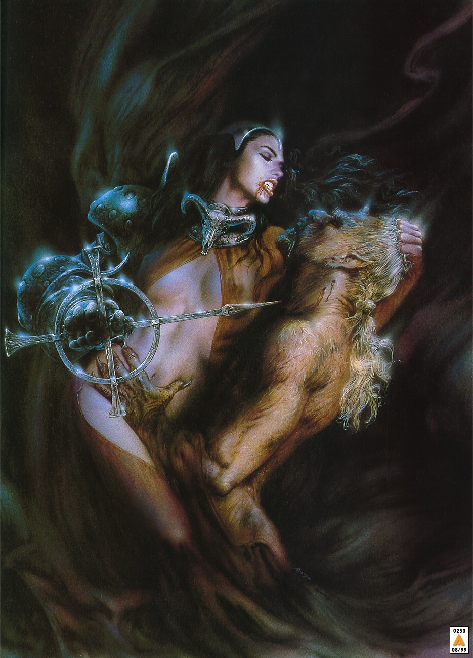 Fantastic Worlds Luis Royo - NSFW, Luis royo, , Artist, Illustrator, Longpost