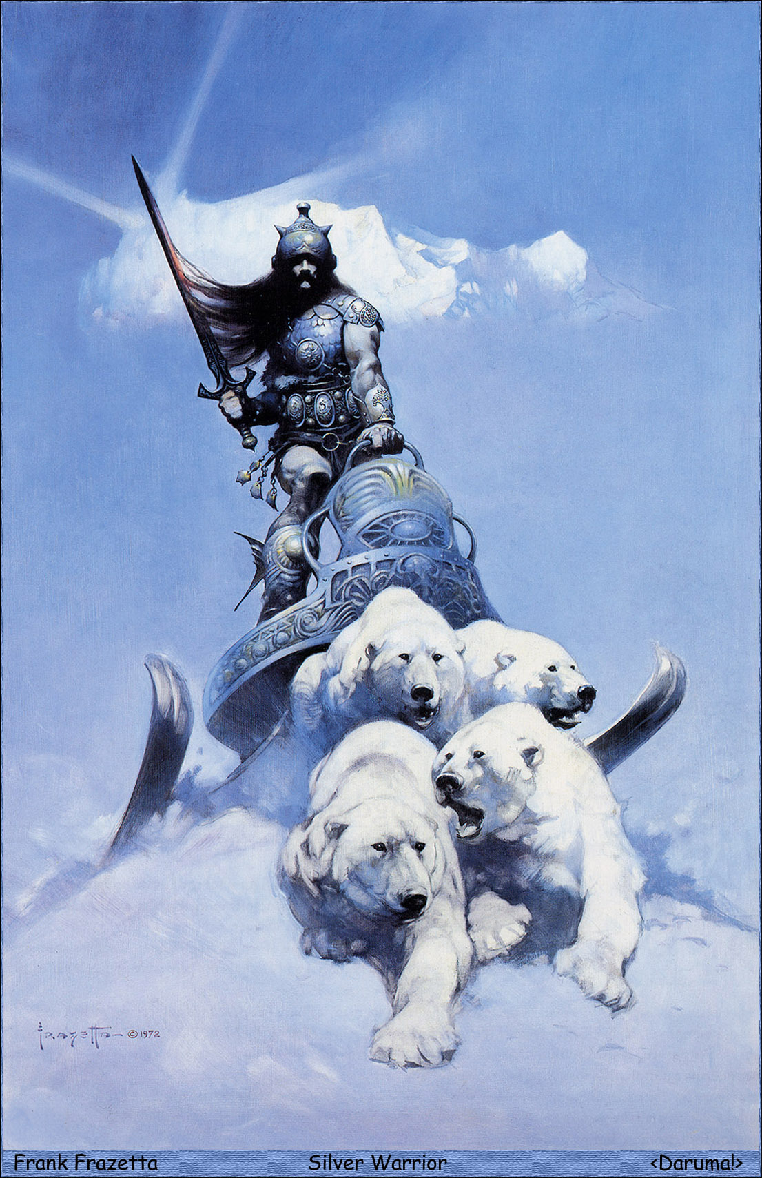 Fantastic Worlds Frank Frazetta - NSFW, Frank Frazetta, Frank Frazetta, Artist, Illustrator, Fantasy, Fantasy, Longpost