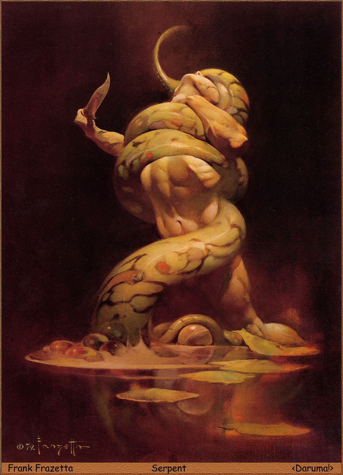 Fantastic Worlds Frank Frazetta - NSFW, Frank Frazetta, Frank Frazetta, Artist, Illustrator, Fantasy, Fantasy, Longpost