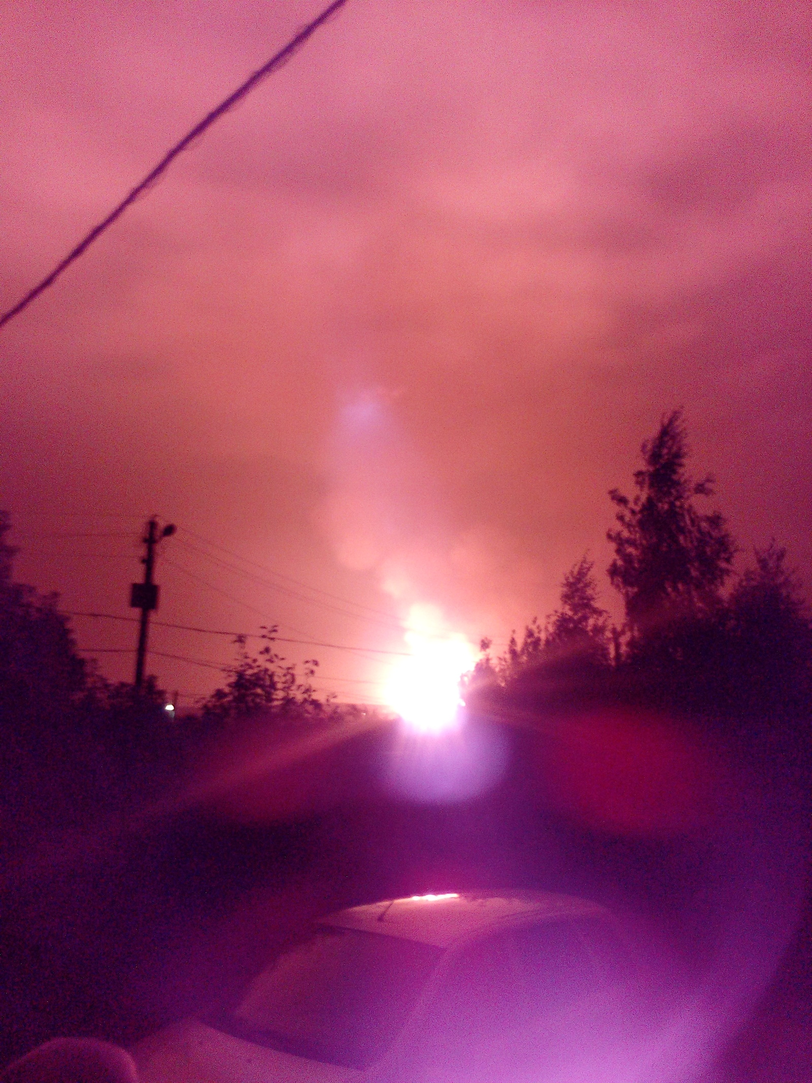 local apocalypse - Fire, Gas pipeline, Nizhny Novgorod Region, Video, Longpost