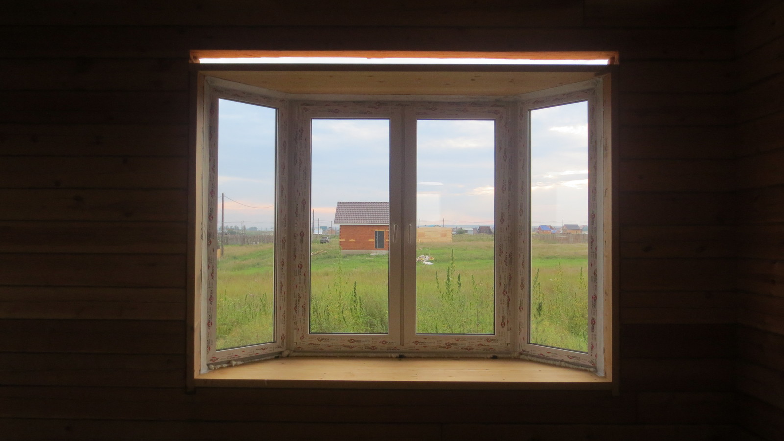 I'm building a house - My, Building, House, Beams, Window, Warming, Longpost, Irkutsk