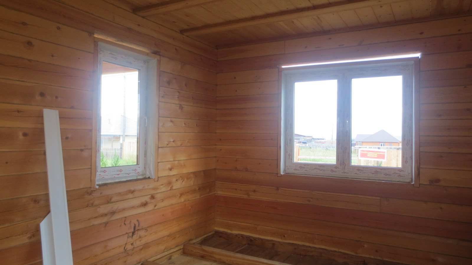 I'm building a house - My, Building, House, Beams, Window, Warming, Longpost, Irkutsk