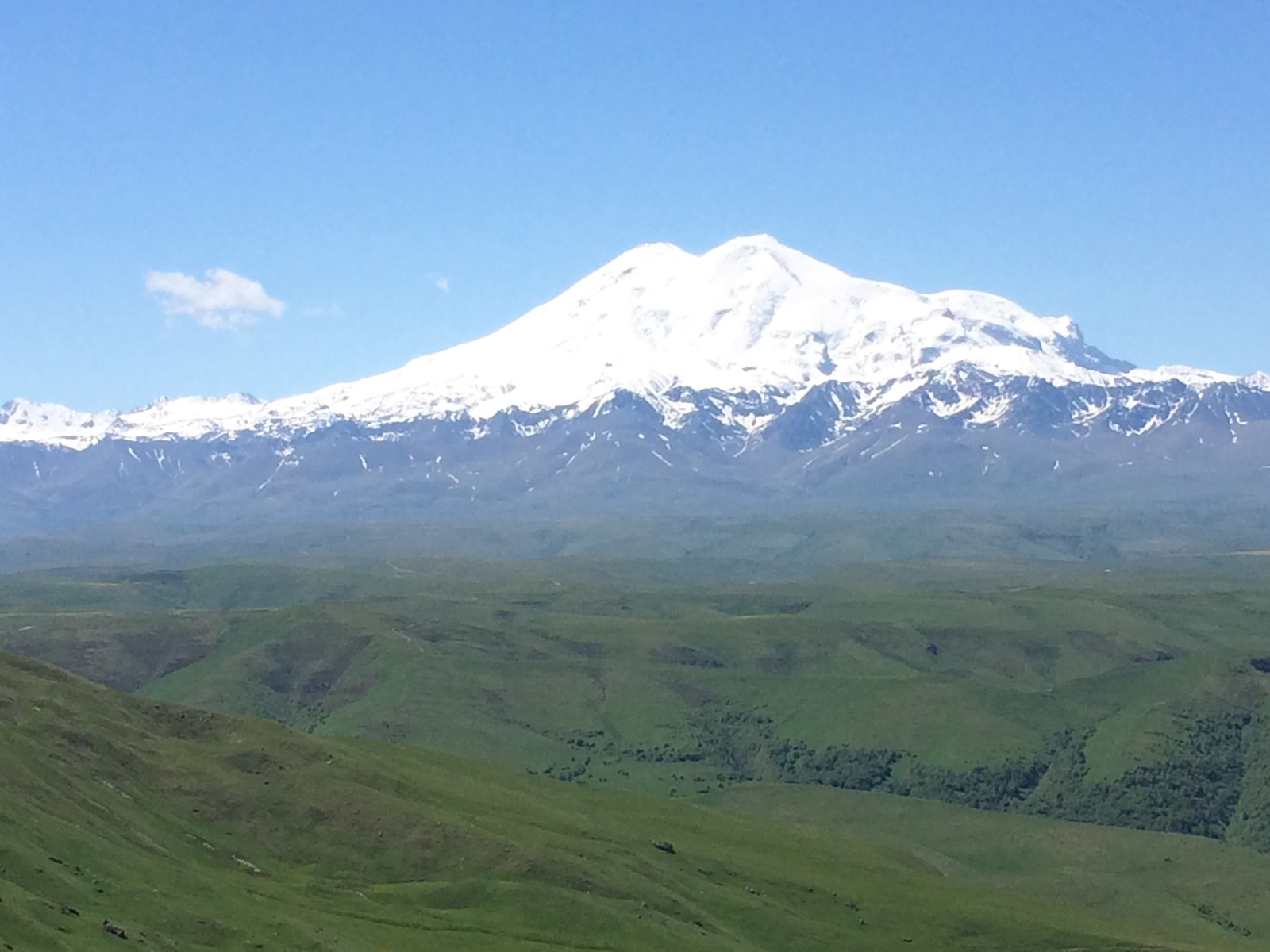 Top of Europe! - My, Elbrus, Bermamyt plateau, View, Plateau, Karachay-Cherkessia