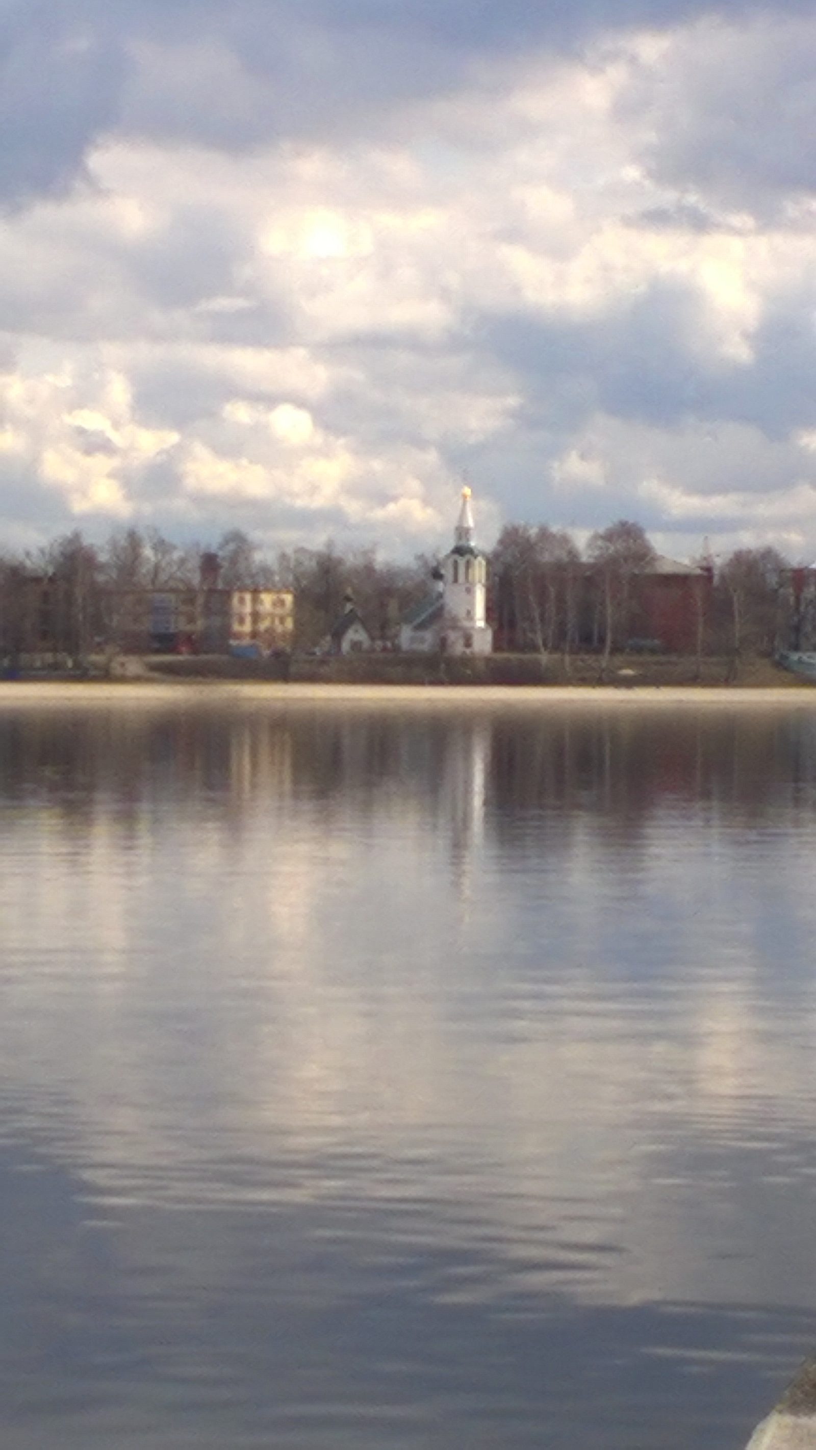 City of Yaroslavl, embankment - My, My, Yaroslavl, Embankment, Church, I want criticism