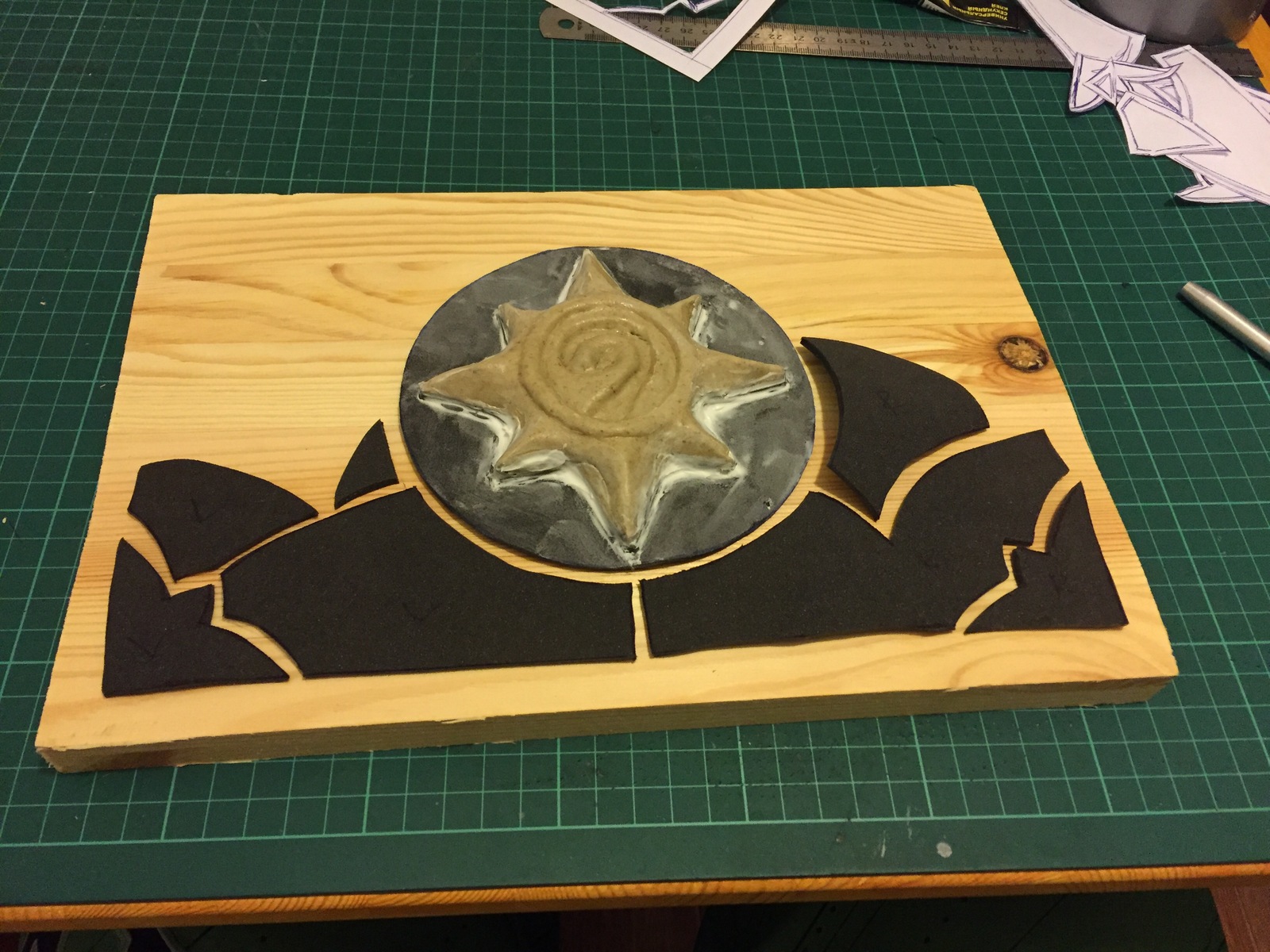 Hearthstone style chest - My, Needlework with process, , Box, Hearthstone, Craft, Craft, Longpost