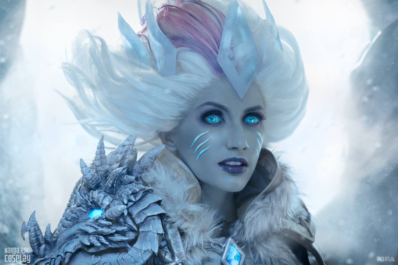 Джайна Рыцарь Смерти - Джайна Праудмур, Warcraft Cosplay, Hearthstone, Narga Aoki, Frost Lich Jaina, Косплей, Длиннопост, Warcraft