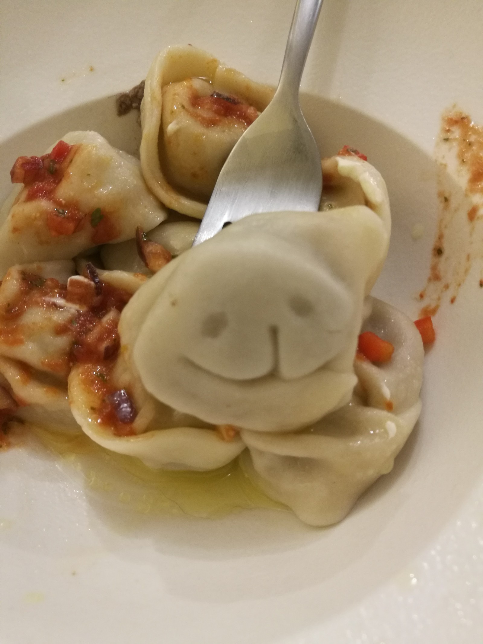 My dumplings are smiling at me. Are yours smiling at you? - My, Dumplings, Food, Smile