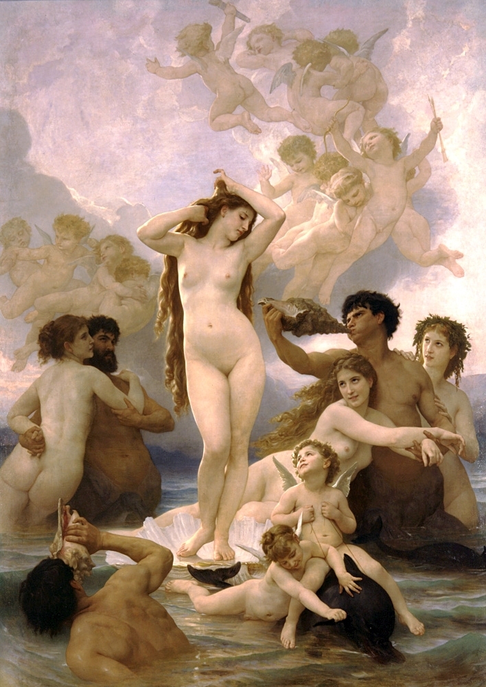 Romantic Realism by Adolphe William Bouguereau - NSFW, Painting, Artist, , Adolphe William Bouguereau, Longpost