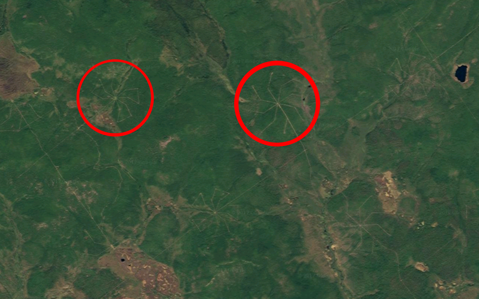 Карта со спутника красноярск в реальном. Странные места на карте. Странные знаки со спутника. Сатанинская пентаграмма в Казахстане. Геоглифы Красноярского края.