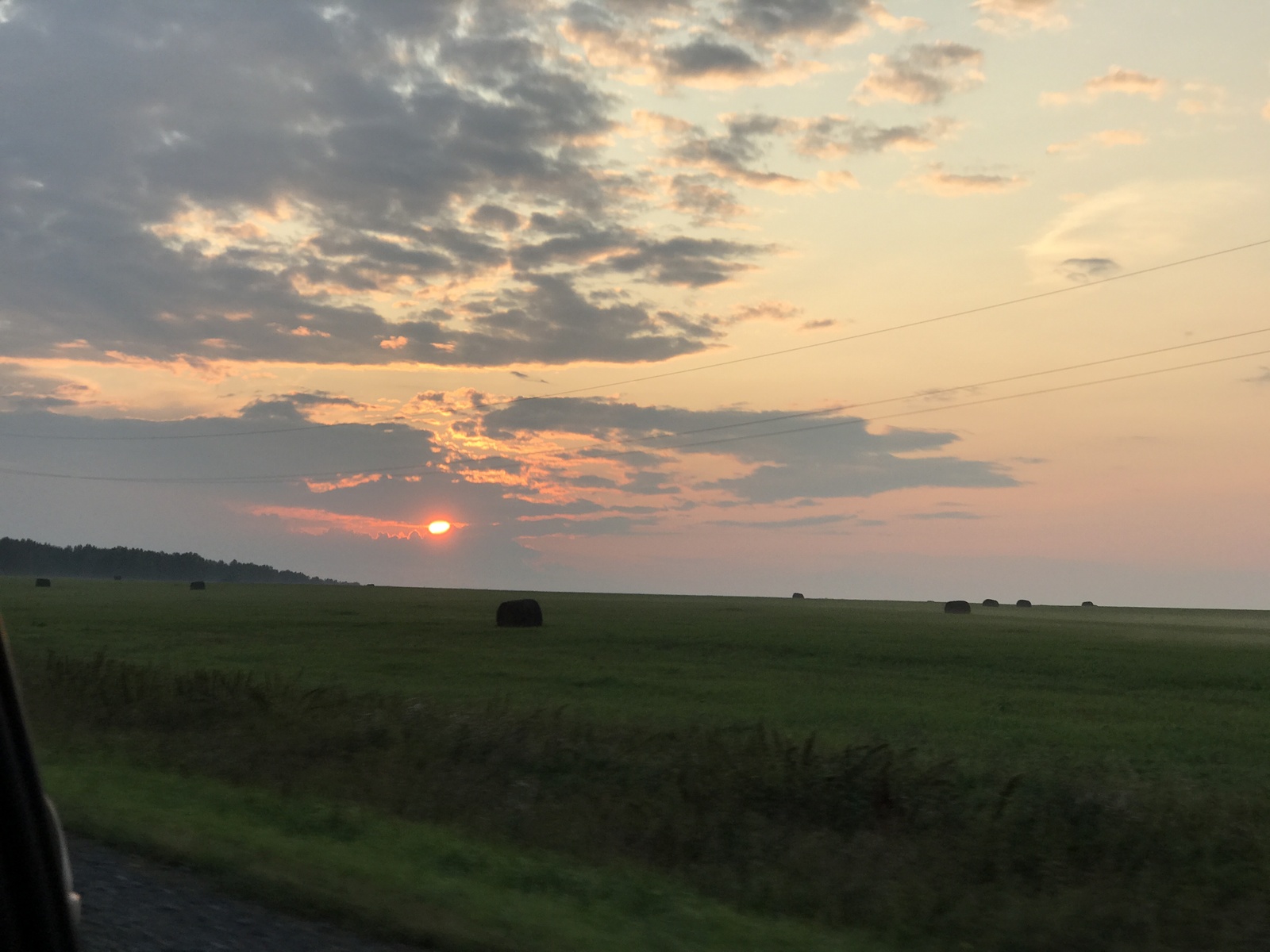 Some roadside views - My, The photo, Nature, Village, Sunset