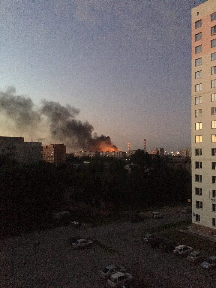 Novosibirsk fire, CHPP-2 - Novosibirsk, CHP, Fire, Chernobyl, Video, Longpost, 