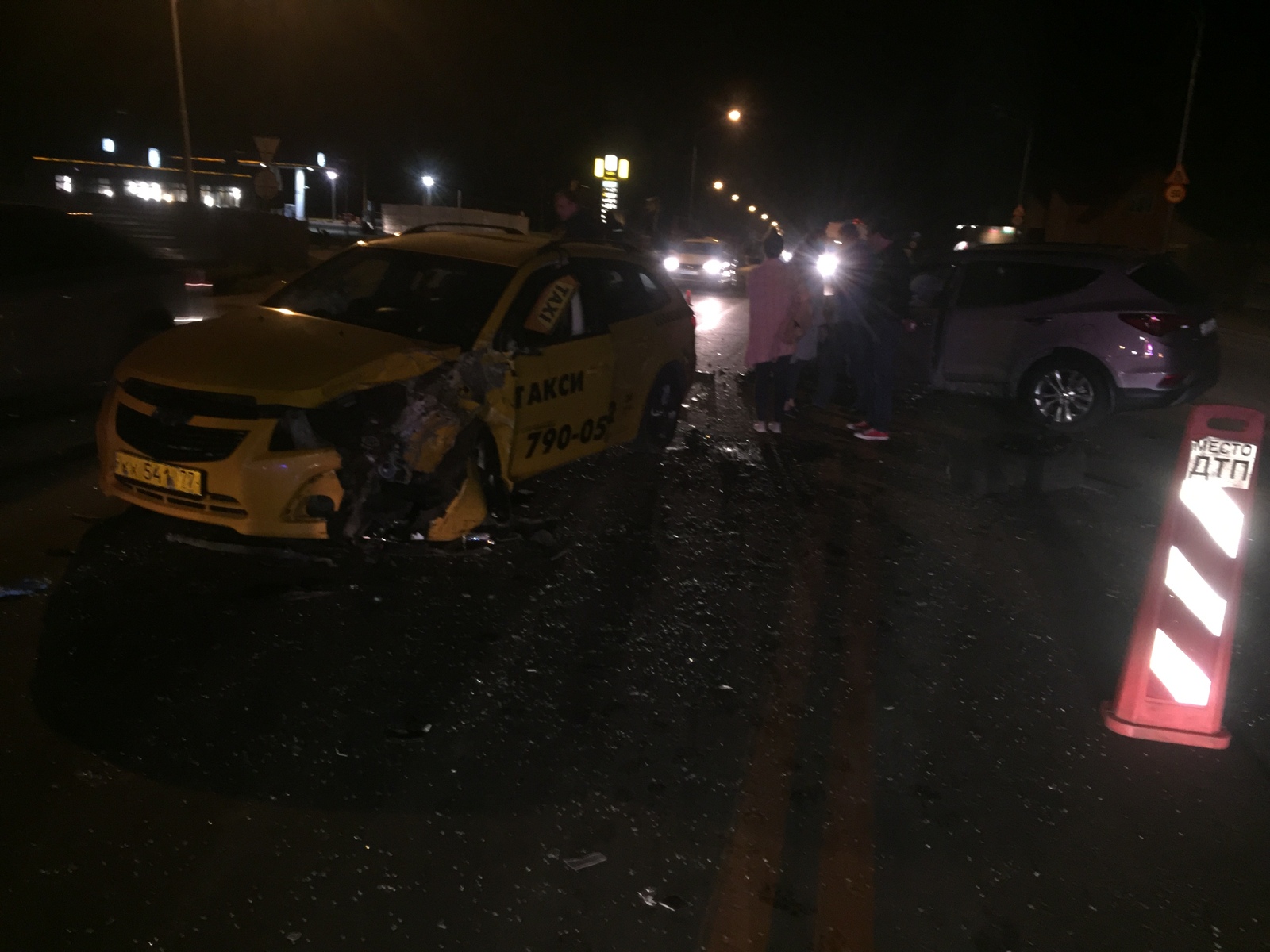 I ask for help, witnesses of the accident - My, My, Crash, Accident witnesses, Kaluga Highway, Taxi, Drunk Driver, Longpost