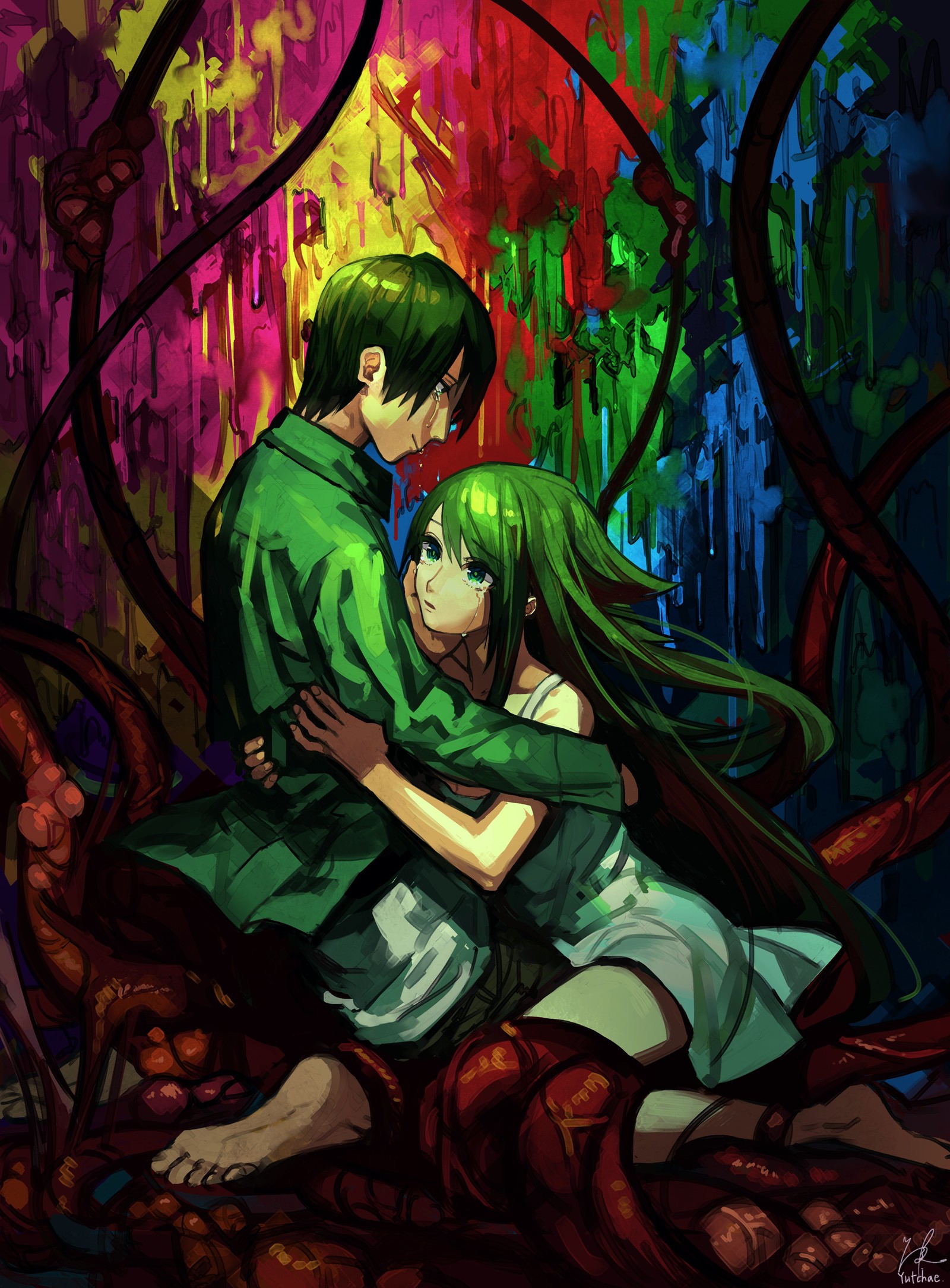 Saya no uta манга читать фото 57