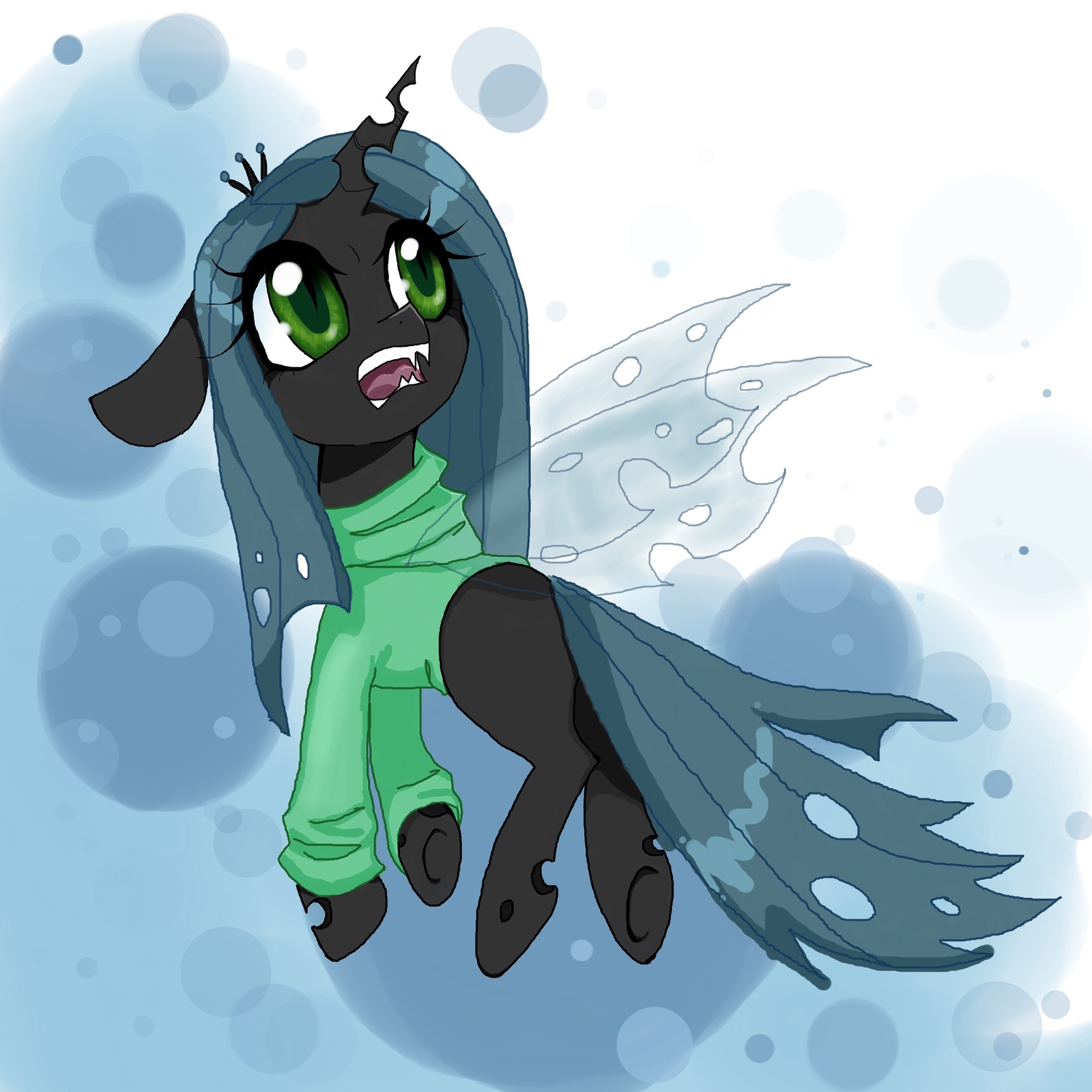 Вымученных поней пост - Моё, My Little Pony, Queen Chrysalis, Original Character, Длиннопост