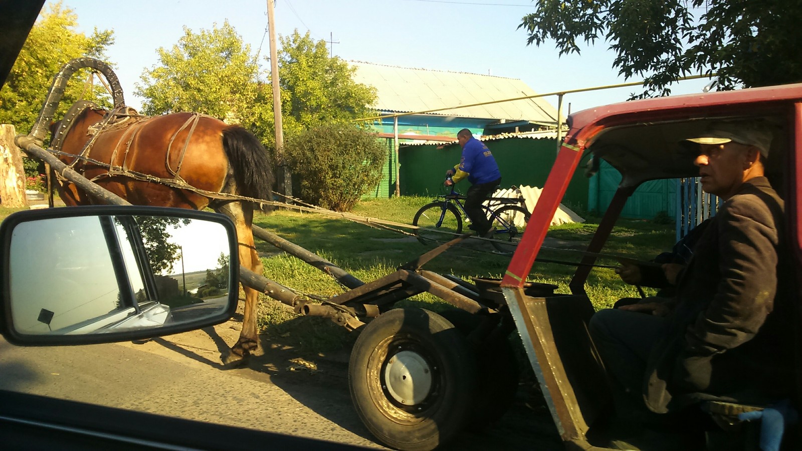 Izh 2125 combi. 1 horsepower. - My, Transport, Cart