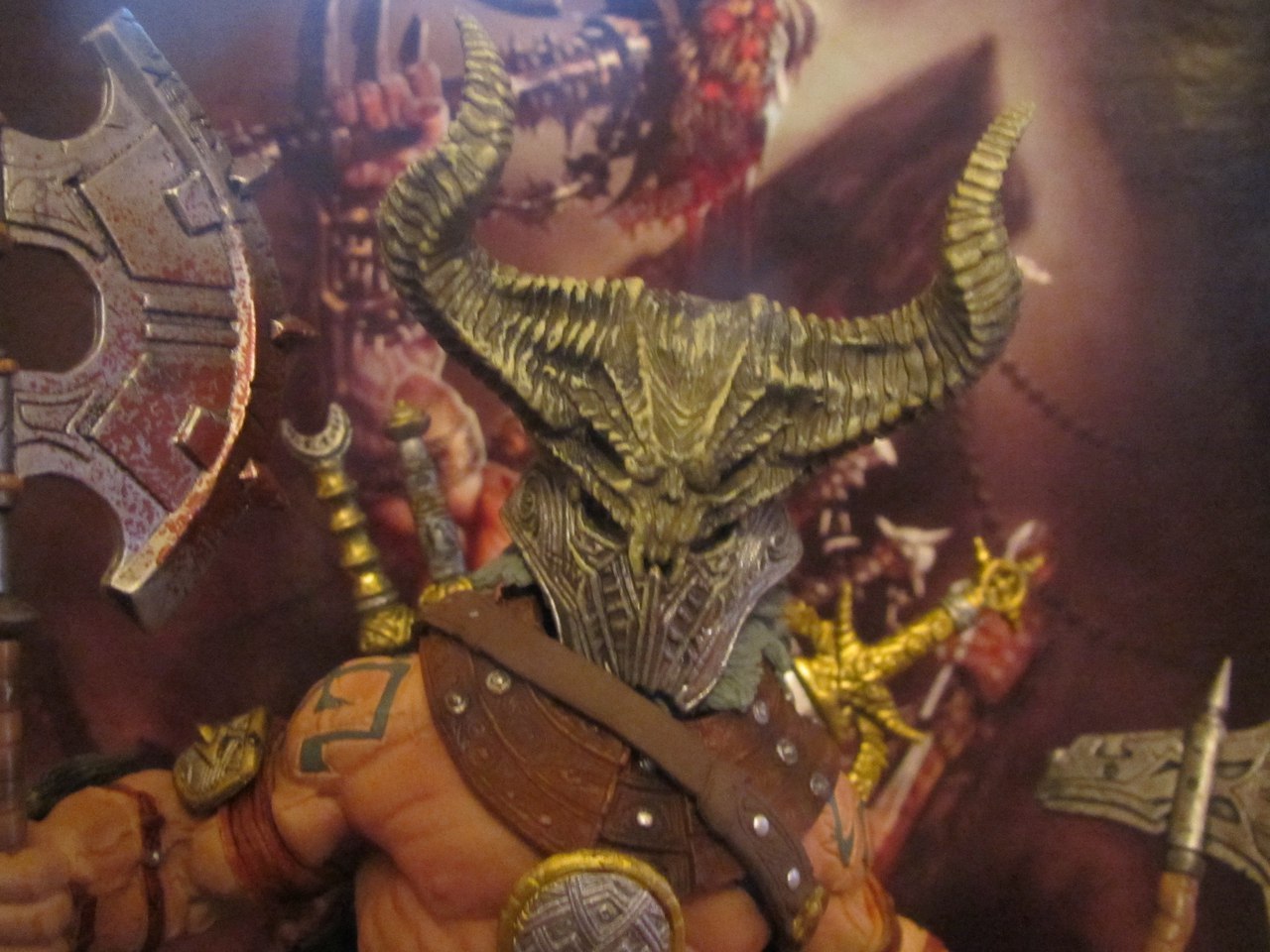 I bought a figurine from Diablo 3. Expectation and reality :-( - My, Fake, Diablo, Figurine, Longpost, Figurines