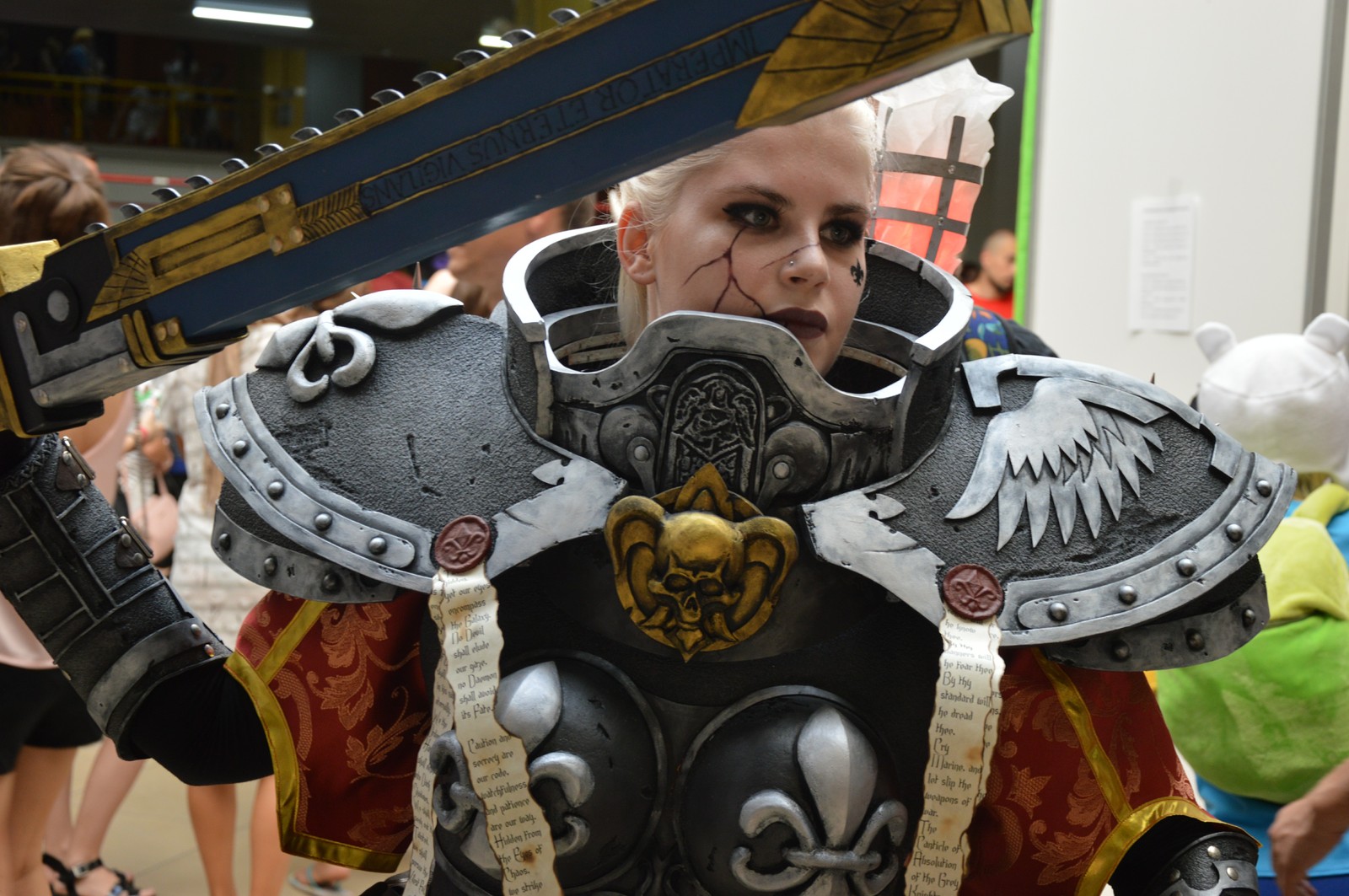 Sister of Battle - Warhammer 40k, Cosplay, Girls, Longpost, Adepta Sororitas, Craft, Female cosplay, Warhammer cosplay