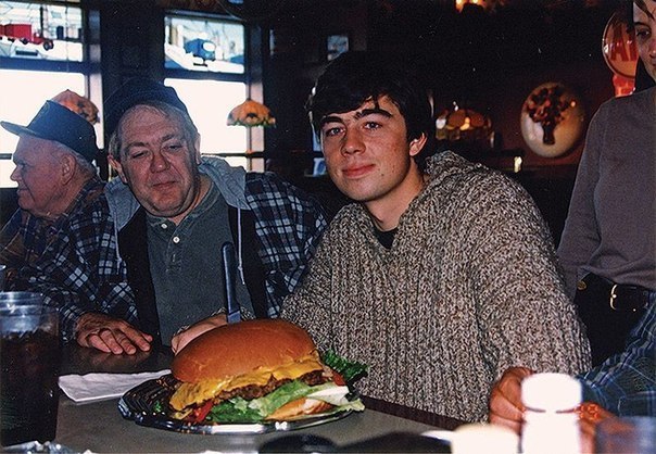 Photo from the filming of Brother 2, 1999 - Sergey Bodrov, Brother 2