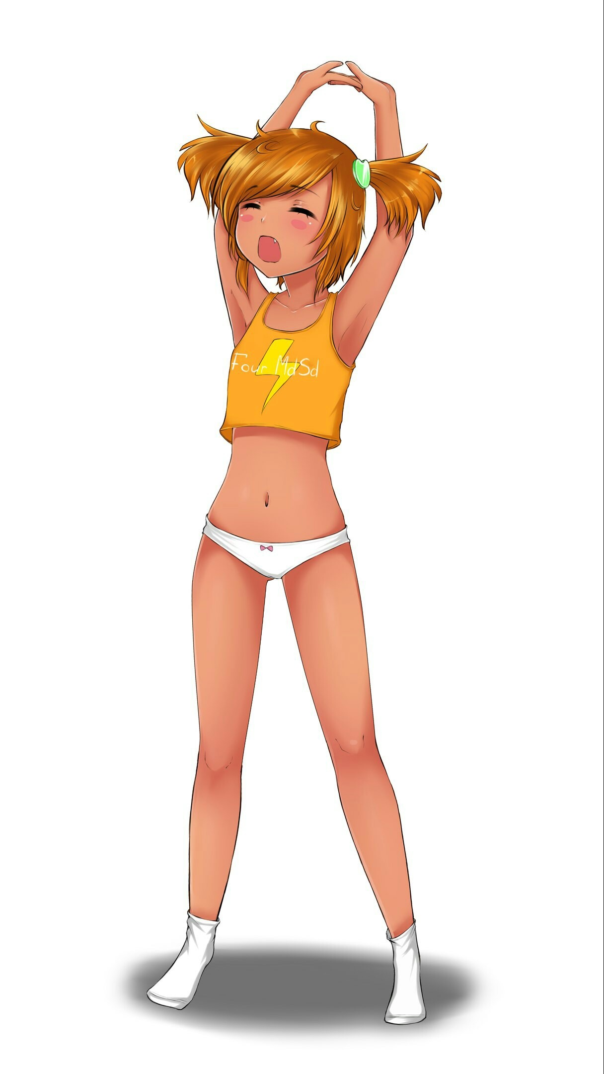 Good night Alisafagi - Art, Endless summer, Visual novel, Alisa Dvachevskaya, Four MdSd