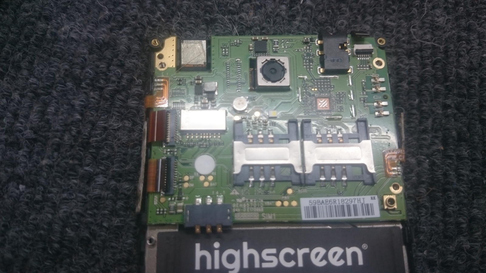 Replacing the Highsreen zera s module - My, Repair, Module, Chinese smartphones, 