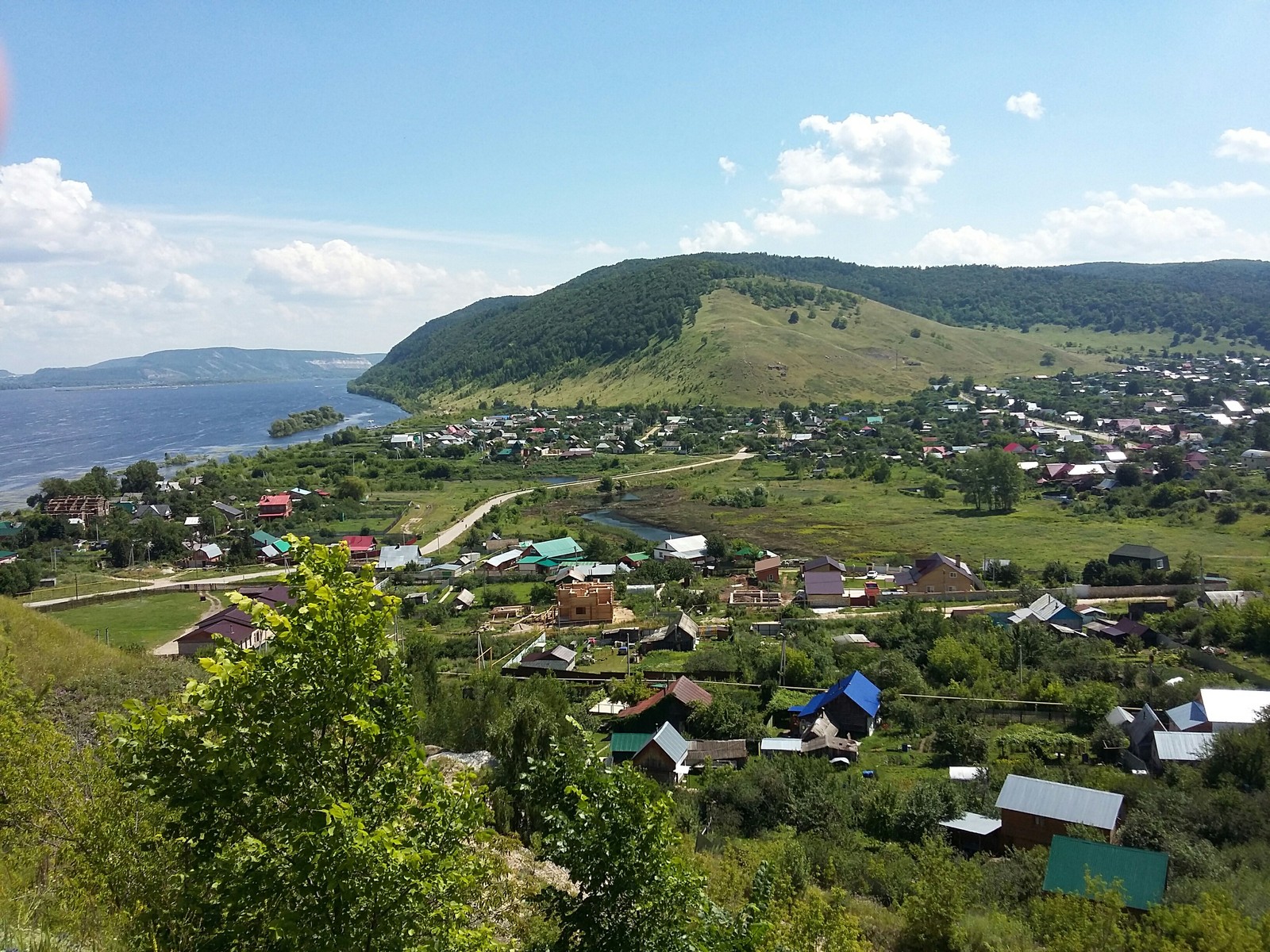 Самара, Шеряево, красота... - Красота, Красивый вид, Волга, Самара, Длиннопост, Река Волга