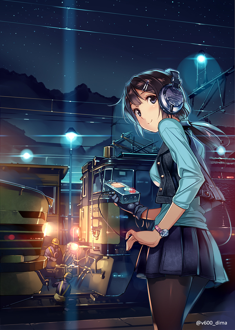 Train Station - Anime art, Anime, Anime original