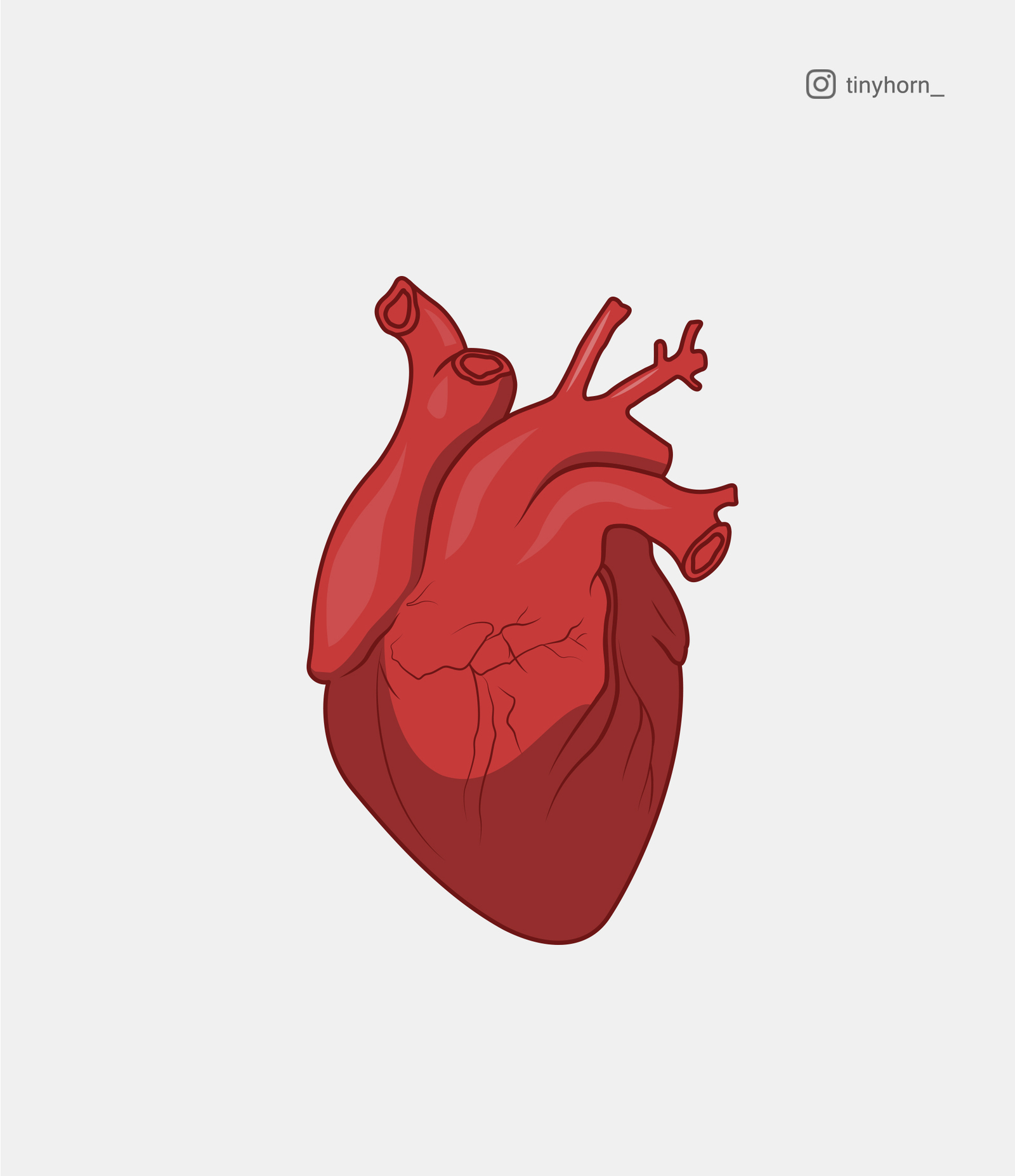 Heart - My, Heart, Art, Minimalism, Longpost