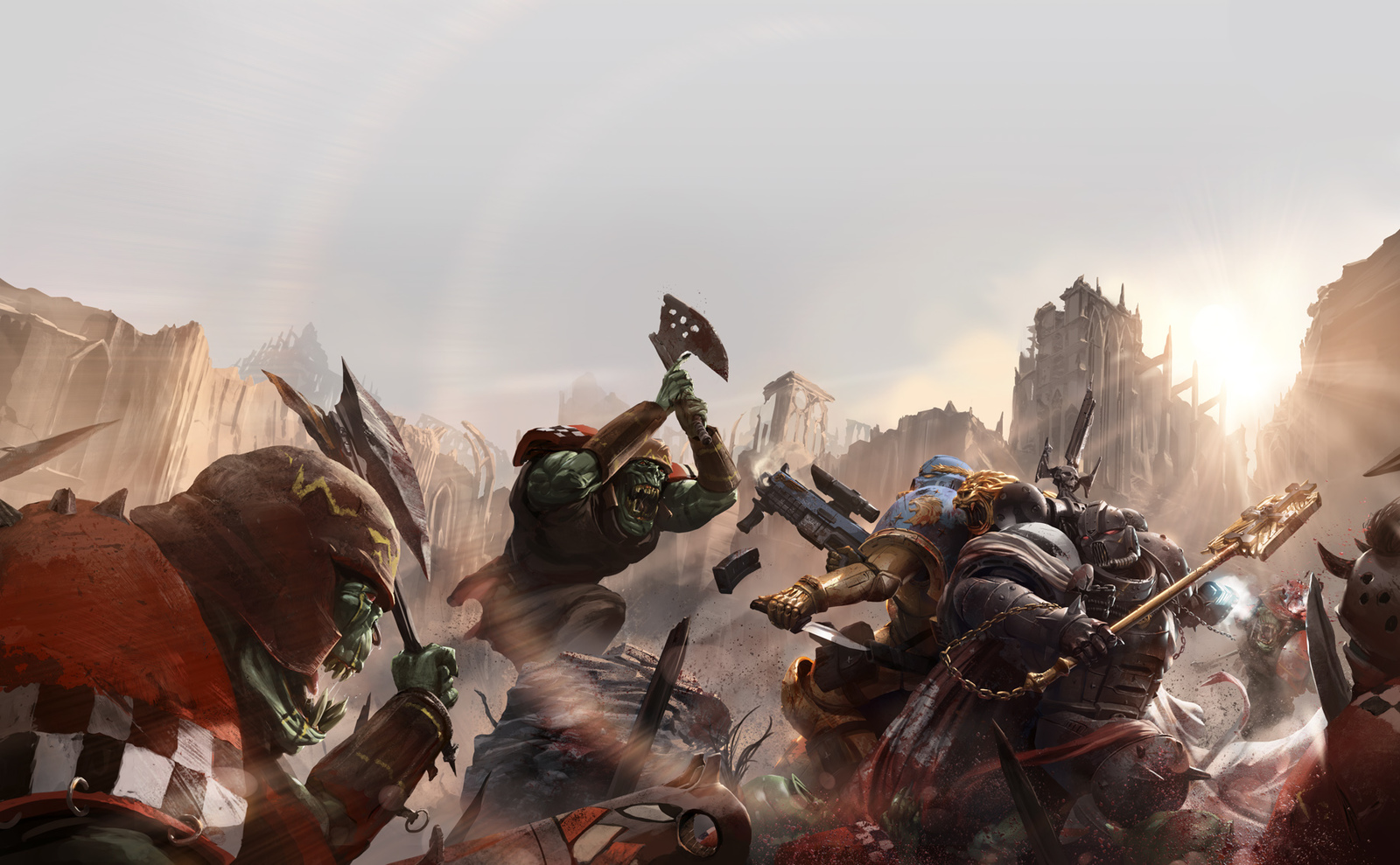 Some awesome WH40k art - Psyker, Jews, Warhammer, Waaagh!, Epic, Art, Brutality, Longpost