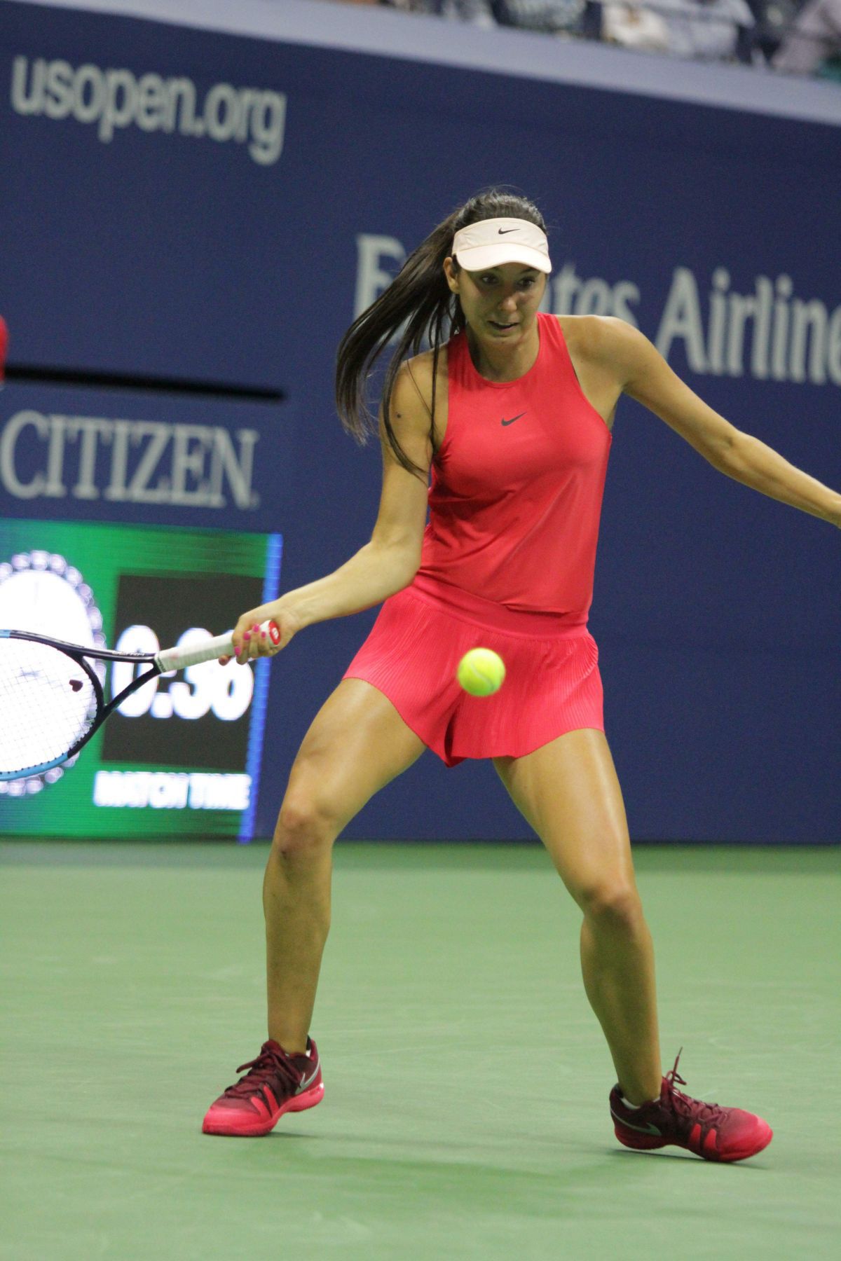 Girls and Balls US Open Tennis Championships 08/30/2017 - Tennis, Longpost, The photo