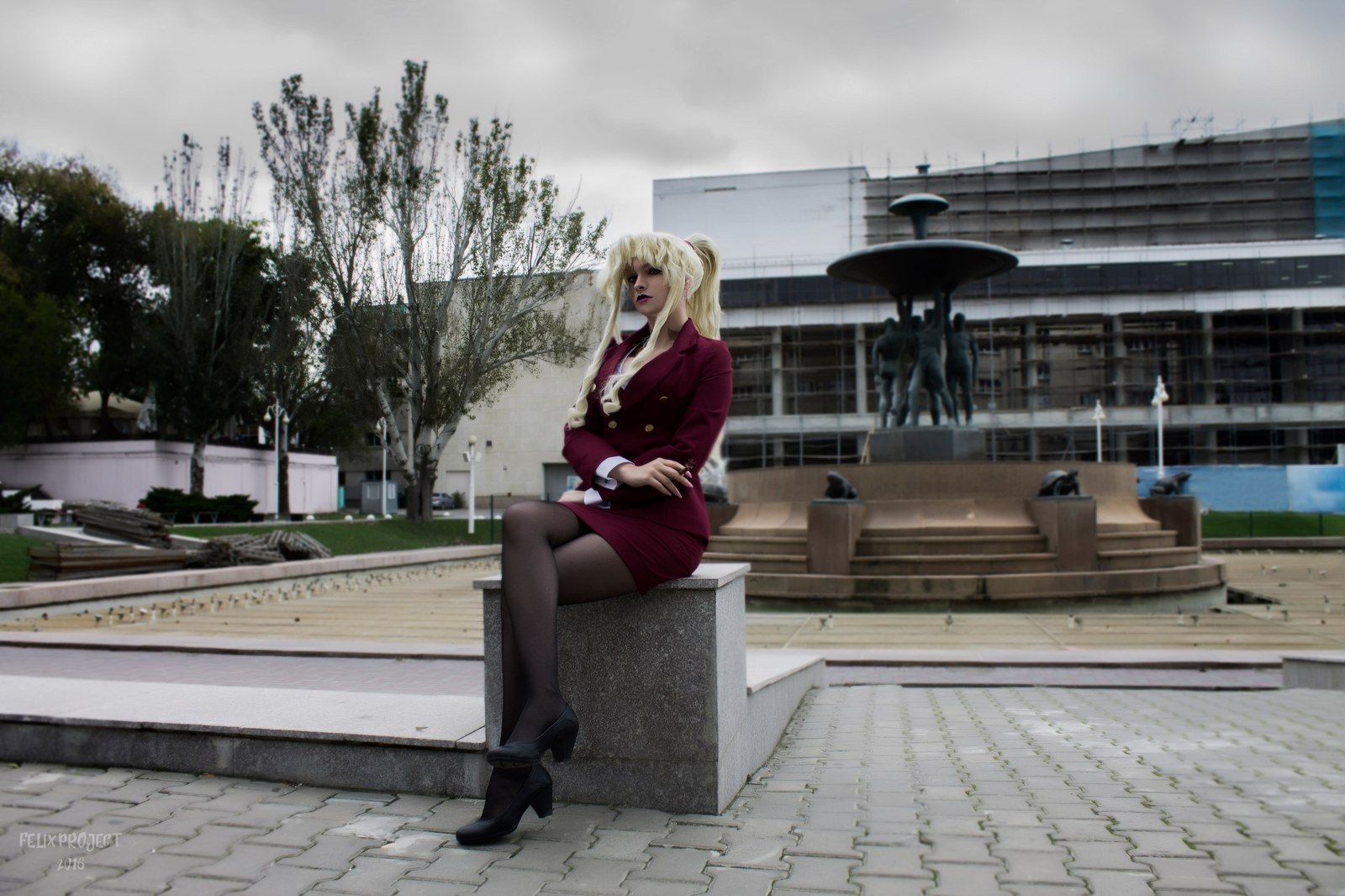 Balalaika from Black Lagoon - My, Balalaika, Cosplay, Black lagoon, Balalaika Black Lagoon, Anime