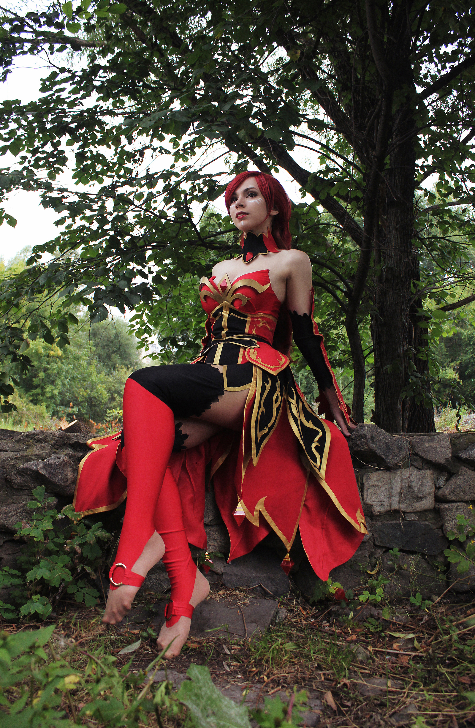 My cosplay on Lina from Dota 2 - My, Cosplay, Russian cosplay, Dota 2, Gamers, Beautiful girl, Gamer Girls, Longpost