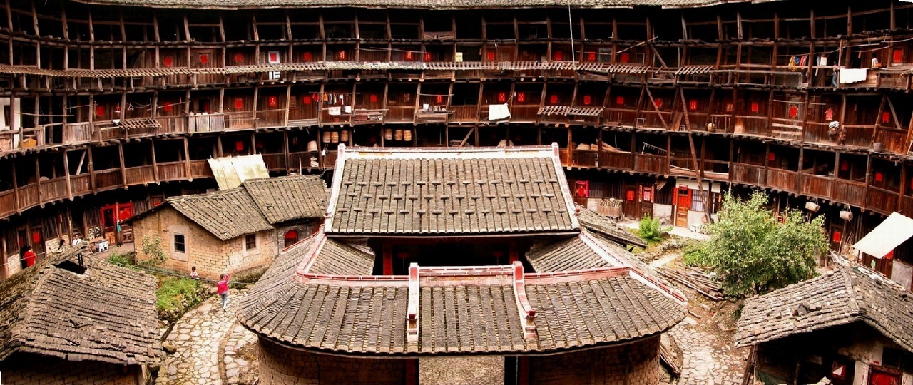 Chinese fortresses tulou - , China, Architecture, , Longpost