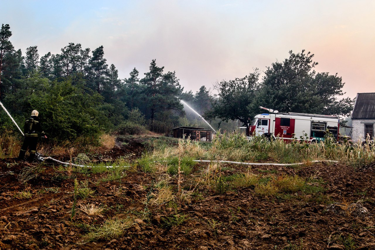 The largest natural fires in Volgograd - My, Ministry of Emergency Situations, Volgograd, Video, Longpost