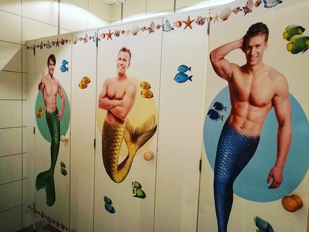 Women's toilet at the Sochi Aquarium - Oceanarium, Sochi, 