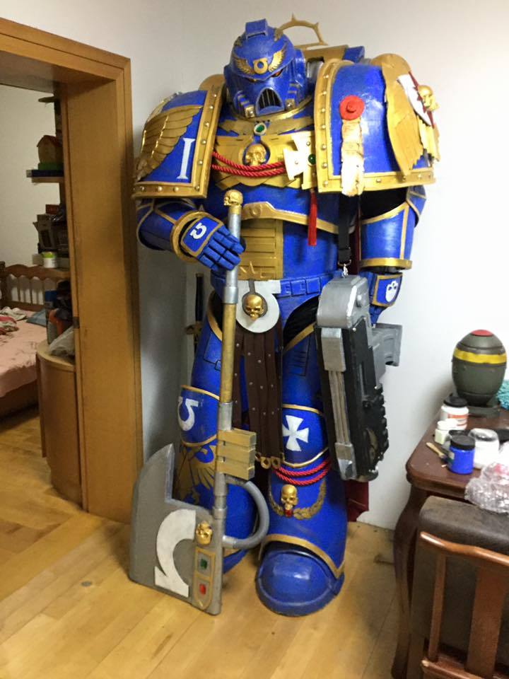 Space Marine Armor - Warhammer 40k, Cosplay, Armor, Space Marine, Ultramarines, Longpost