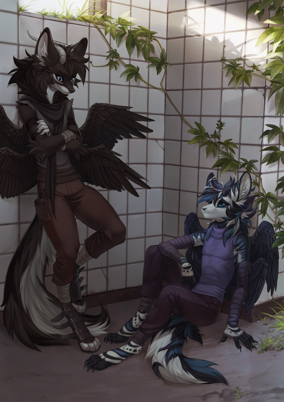 Can we go now? - Furry, Anthro, Art, Orphen sirius