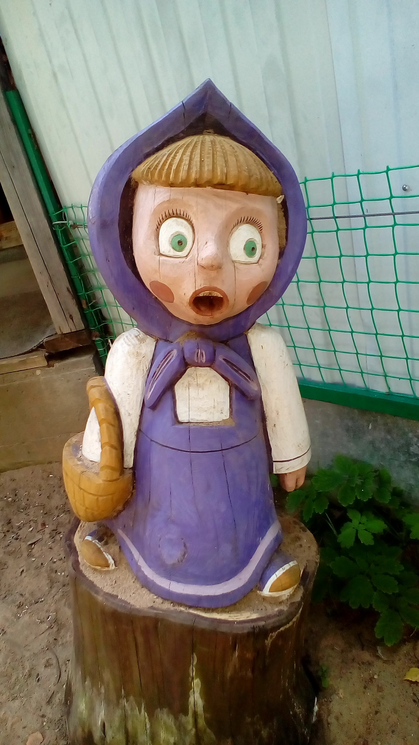 Certainly well done... - My, Masha and the Bear, Wood carving, Kripota, Longpost