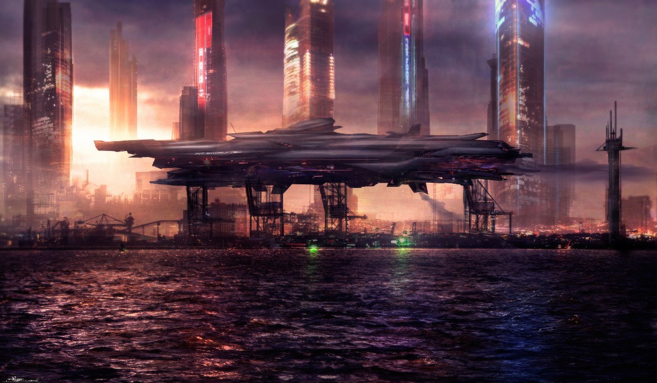 Cities of the future - Cities of the future, Art, Longpost