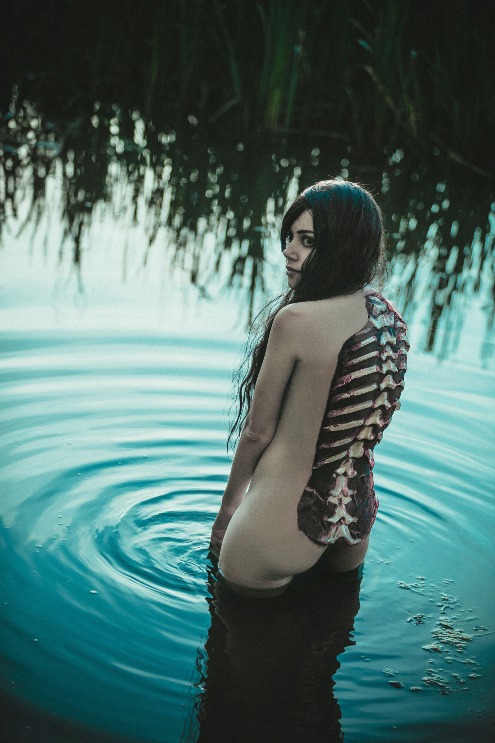 Mavka - NSFW, My, Mavka, Slavic mythology, PHOTOSESSION, Seliger, Longpost