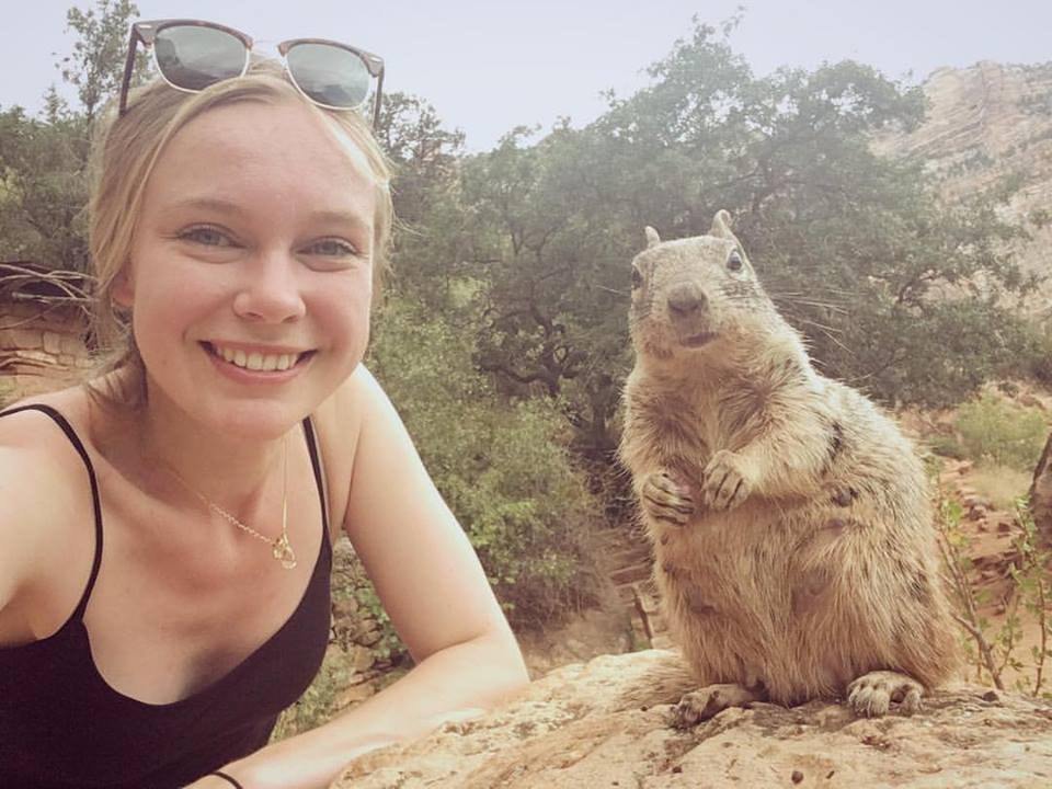 Selfie - The photo, Girls, Marmot