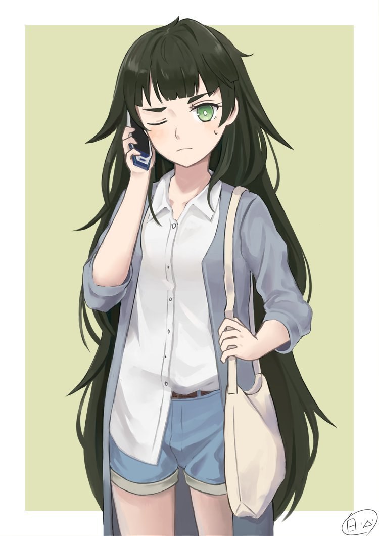 Daru would say it's a legal loli - Steins gate, Steins Gate 0, Anime art, Anime, Visual novel, Maho Hiyajo