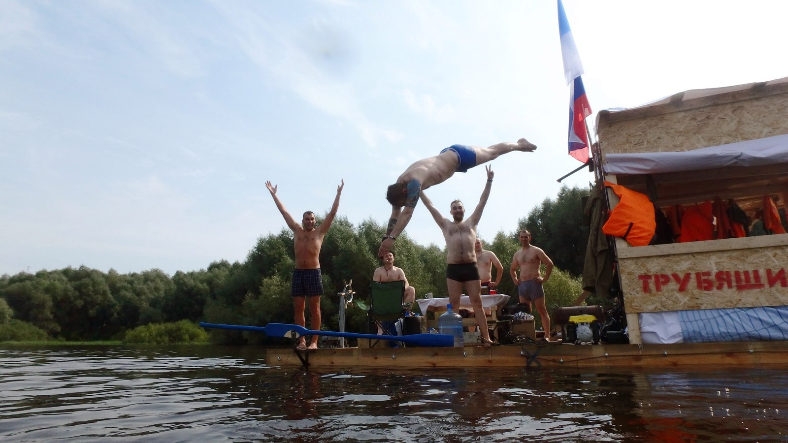 Rafting along the Volkhov - My, Density of Being, Raft, Volkhov, Adventures, With your own hands, Longpost