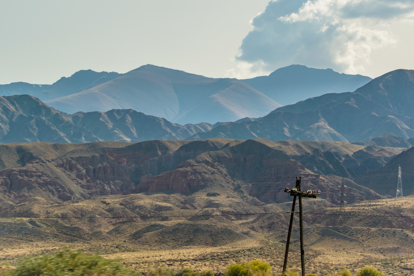 A few photos taken on the way from Bishkek to Issyk-Kul - My, Issyk-Kul, Kyrgyzstan, Bishkek, The photo, Longpost